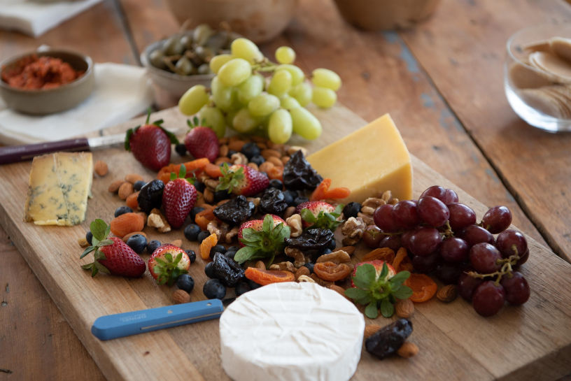 Cheese and wine